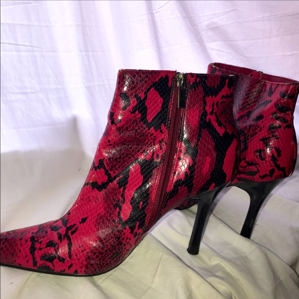 Snake Skin Boots
